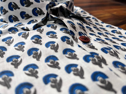 White buti Printed shirt