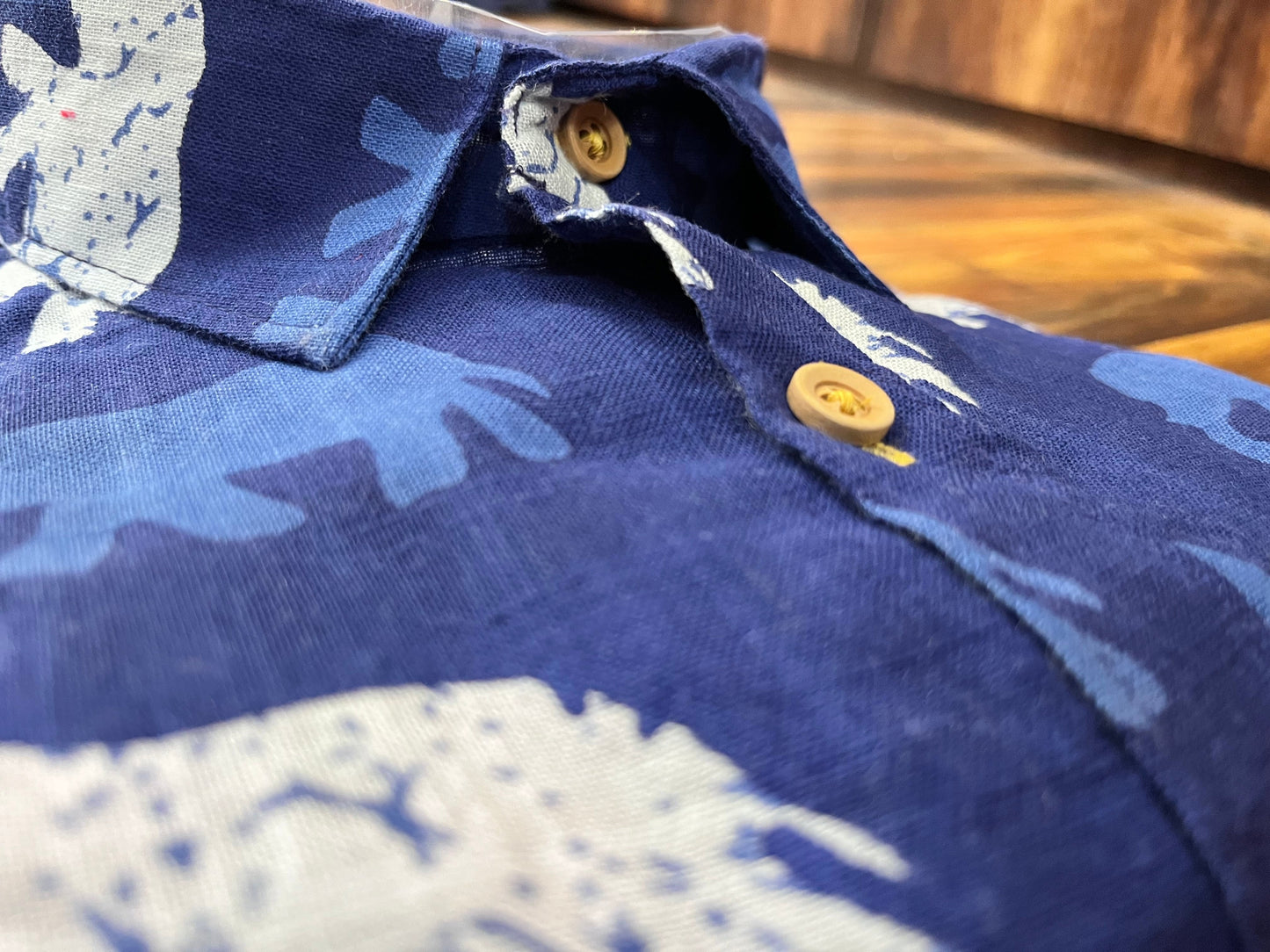 Blue Elephant Printed shirt